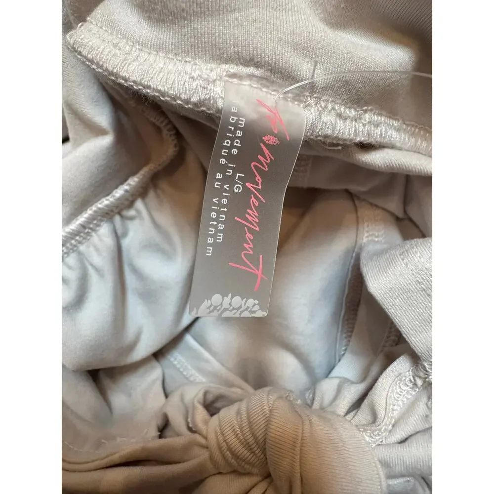 Free People FP Movement Retreat Yoga Pants - Tan, Size L